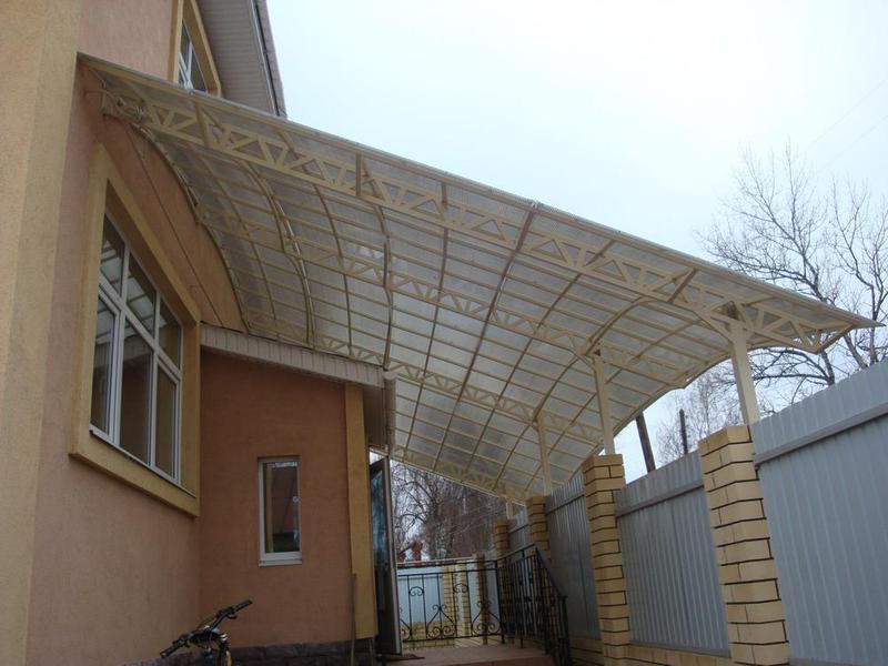 Навесы из поликарбоната