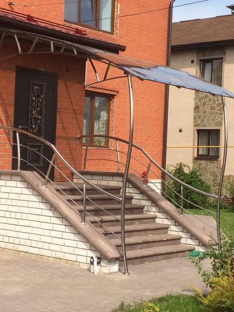 Навес из нержавеющей стали